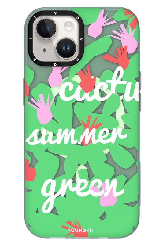 Youngkit Fruity Flavour iPhone 15 Uyumlu Kılıf Yeşil
