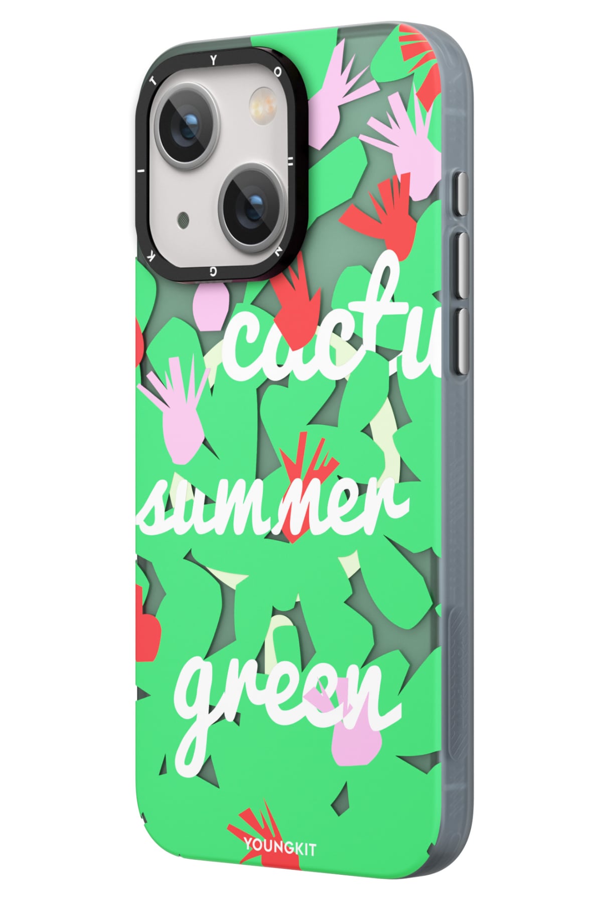 Youngkit Fruity Flavour iPhone 15 Uyumlu Kılıf Yeşil