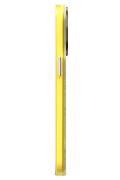 Youngkit Quicksand Beads iPhone 15 Pro Magsafe uyumlu Kılıf Sarı