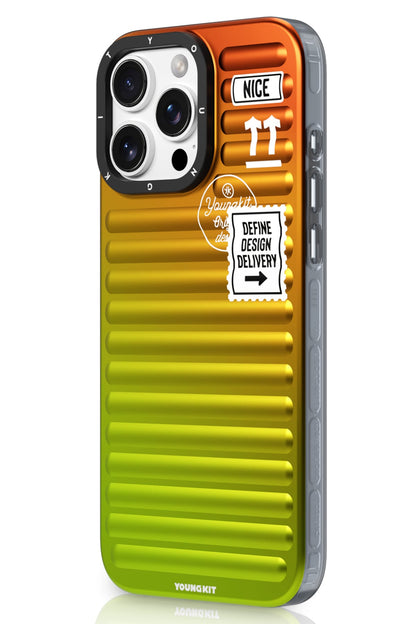 Youngkit Secret Color iPhone 16 Pro Max Uyumlu Turuncu Kılıf