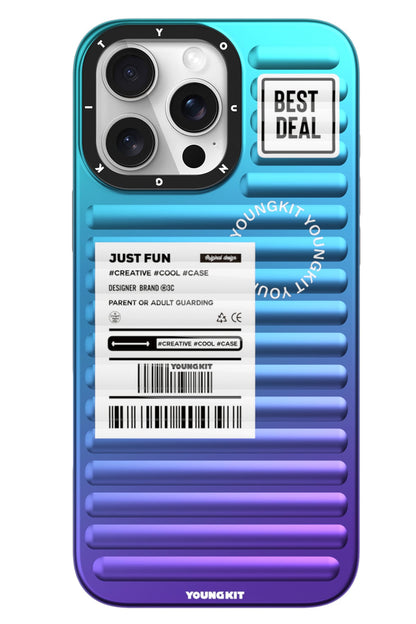 Youngkit Secret Color iPhone 16 Pro Uyumlu Mavi Kılıf