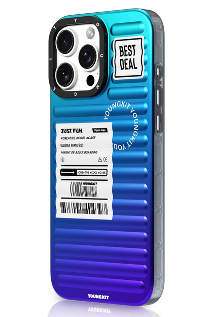 Youngkit Secret Color iPhone 16 Pro Uyumlu Mavi Kılıf