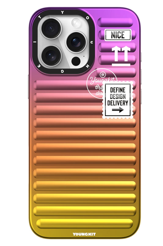 Youngkit Secret Color iPhone 16 Pro Uyumlu Turuncu Kılıf