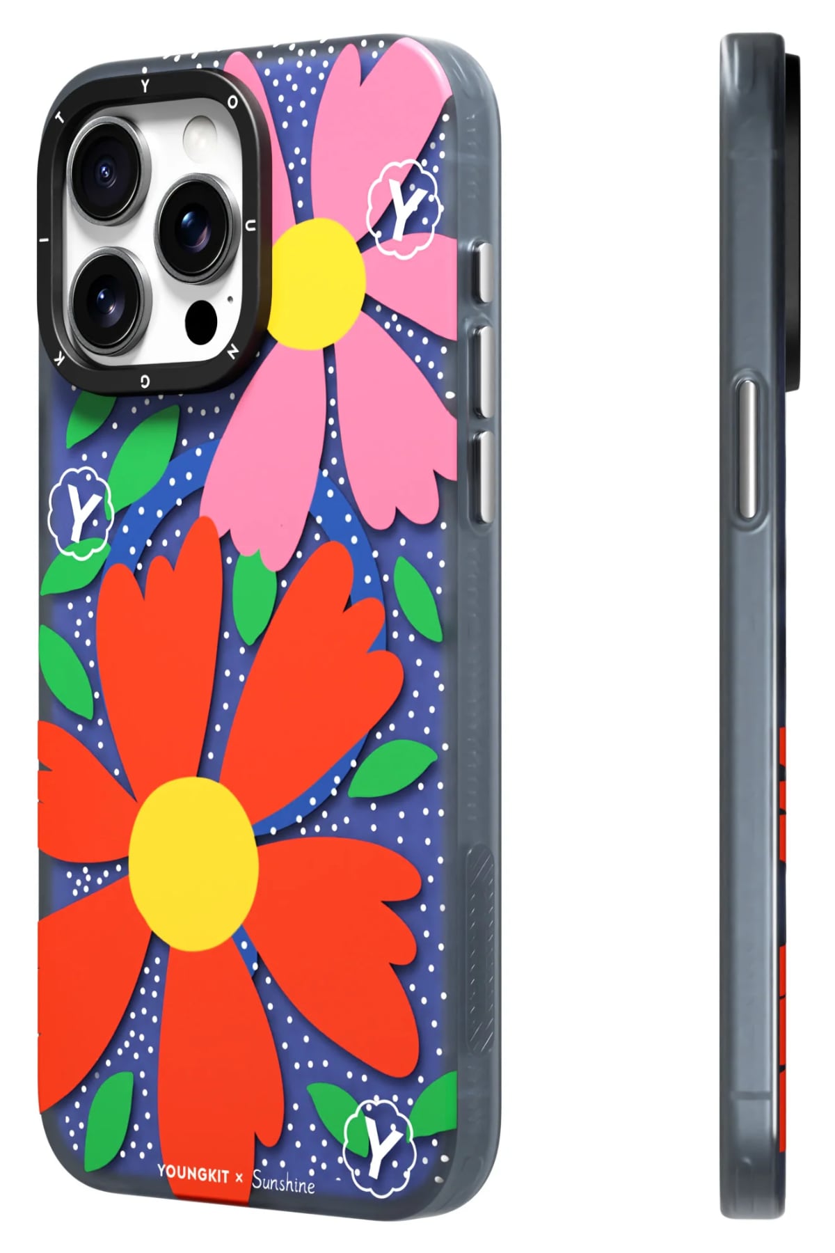 Youngkit Sunshine iPhone 14 Pro Max Magsafe uyumlu Kılıf Kırmızı