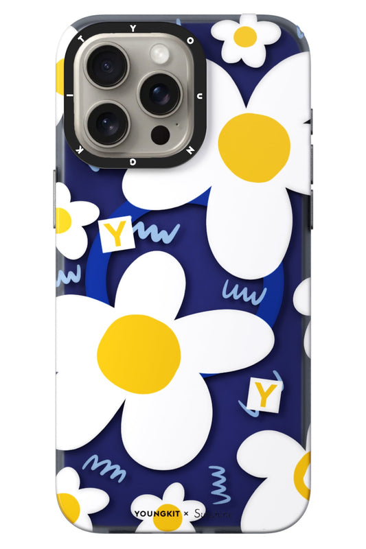 Youngkit Sunshine iPhone 15 Pro Magsafe uyumlu Kılıf Beyaz