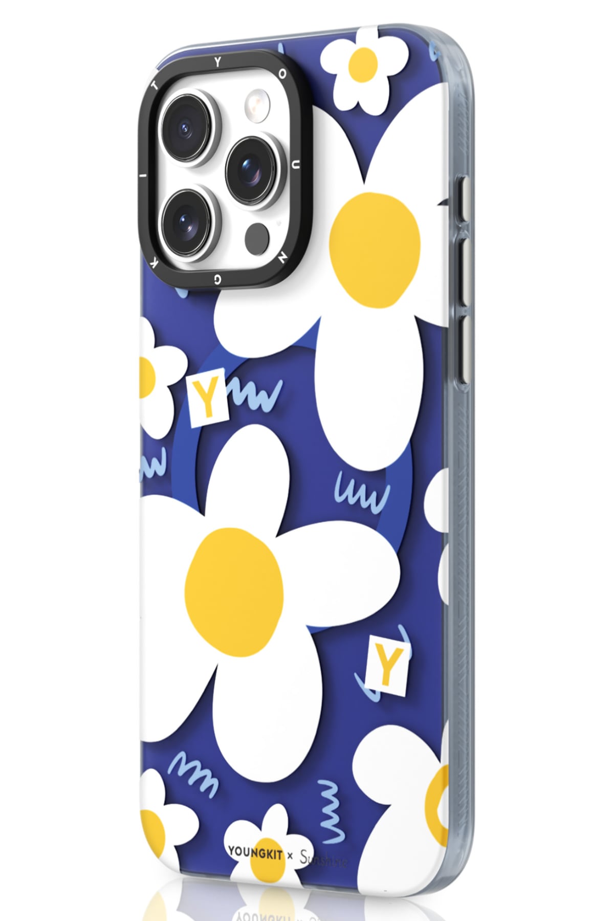 Youngkit Sunshine iPhone 15 Pro Max Magsafe uyumlu Kılıf Beyaz