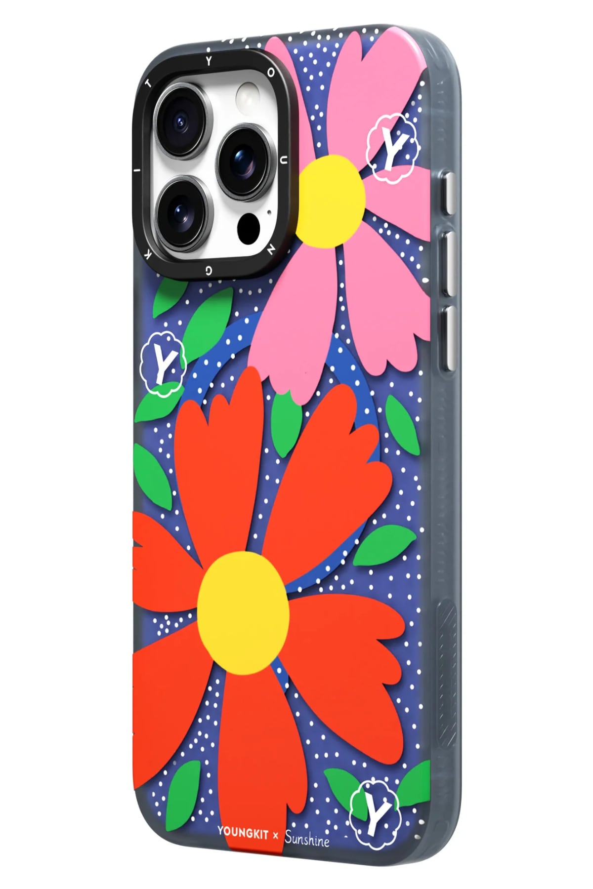 Youngkit Sunshine iPhone 15 Pro Max Magsafe uyumlu Kılıf Kırmızı