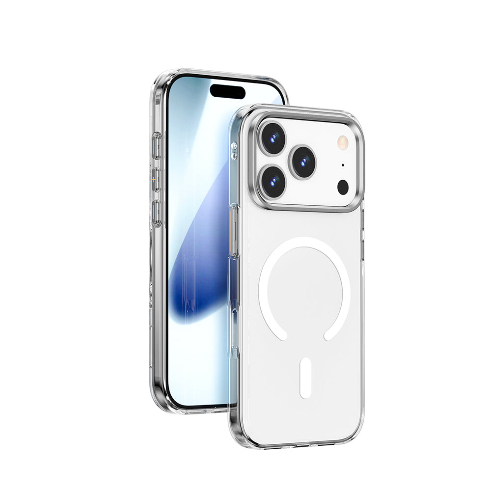 YXK-208 Invisible Ultra Sert PC Magsafe Uyumlu iPhone 17 Pro Max Kılıf