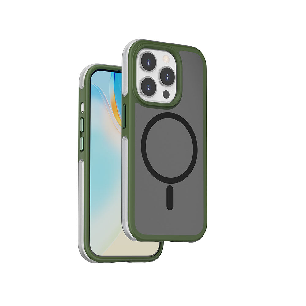 ZKK-012 Magsafe Uyumlu Darbe Emici iPhone 15 Pro Max Kılıf