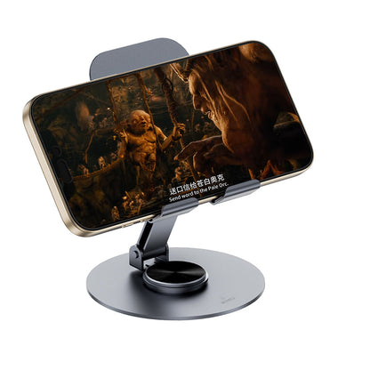 ZM-014 Katlanabilir 360° Dönebilen Metal Telefon ve Tablet Standı