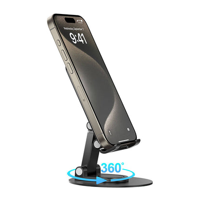 ZM011 360° Taşınabilir Katlanabilir Metal Telefon & Tablet Standı