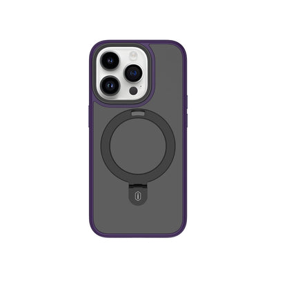 ZMM-010 Magsafe Uyumlu Mat Standlı iPhone 15 Pro Max Kılıf