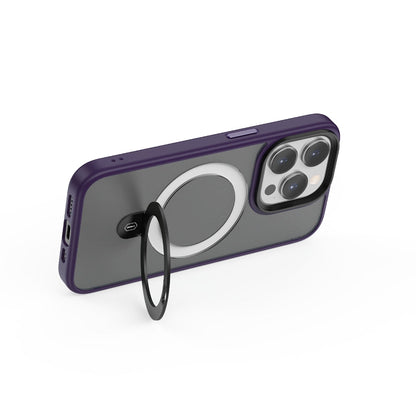 ZMM-010 Magsafe Uyumlu Mat Standlı iPhone 15 Pro Max Kılıf