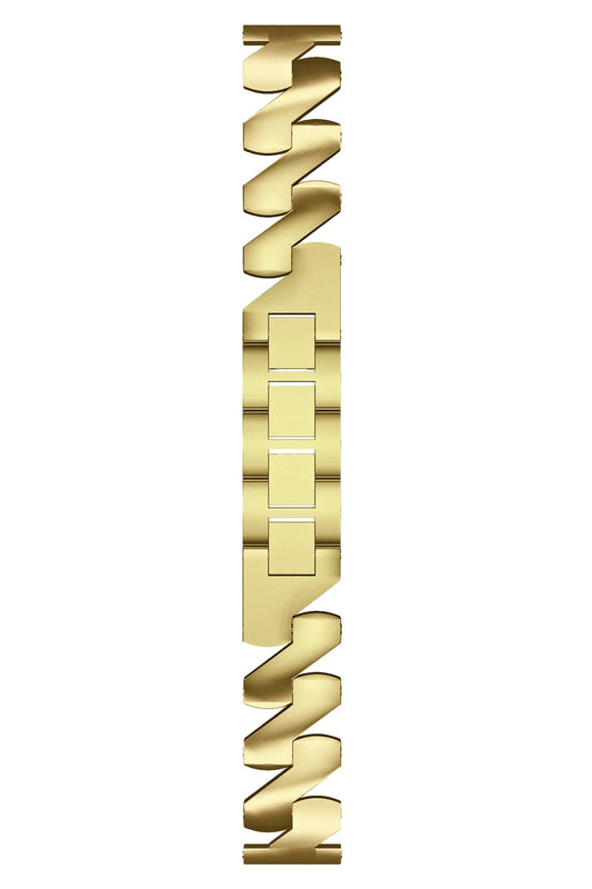 Apple Watch Uyumlu Zigzag Loop Kordon Gold